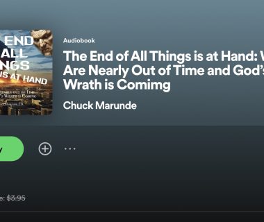 The End of All Things is At Hand