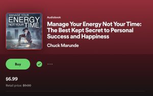 Manage Your Energy Not Your Time