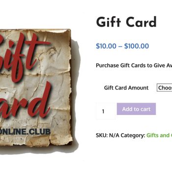 BooksOnline Gift Card