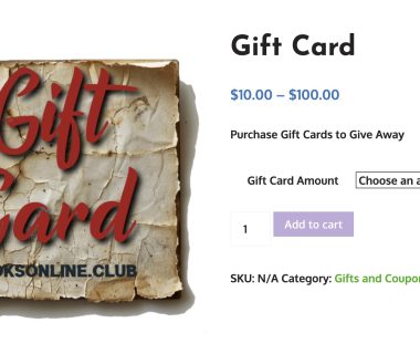 BooksOnline Gift Card