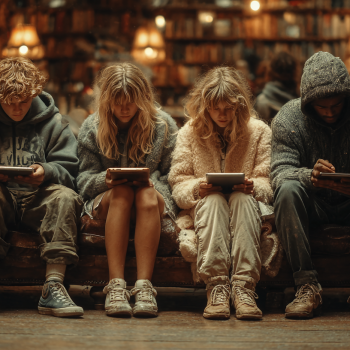 readers on their ipads